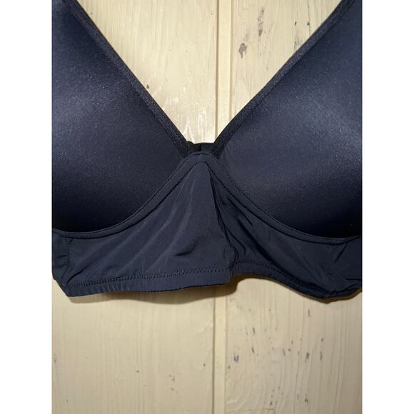 34DD Lively Bra Wireless All Day Deep V Plunge Mesh Smoothing Sides No Wire - Picture 3 of 7